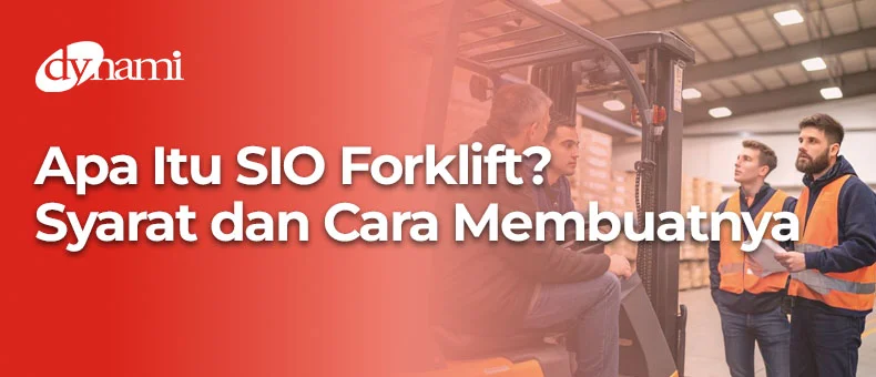 operator forklift belajar untuk mendapatkan sertifikat SIO resmi